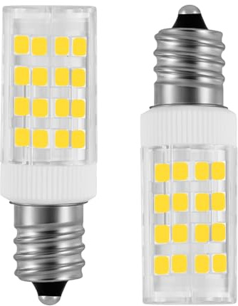LuxiVerde 4W led 230V Nähmaschinen-Beleuchtung Ersatzlicht Haushaltslicht Nicht blinkend Nicht dimmbar (Kaltweiß 6000k, 2er-Pack)
