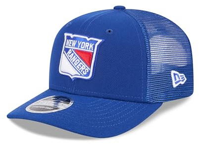 New Era 9Seventy Stretch-Snap NHL Trucker Kappe mit gebogenem Schirm Heritage-Style Snapback Mütze