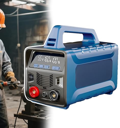 Flux Core - Soldadora portátil de 3500 W, tecnología IGBT para material de 10 mm, diseño de correa de hombro para acceder a válvulas de techo y remolques