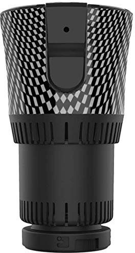 Tazza di raffreddamento per riscaldamento auto, 2 in 1 12V Tazza per ufficio auto Scalda veloce e tazza di raffreddamento elettrica intelligente, per acqua Latte Vino, cola, birra