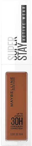 Maybelline New-York - Correcteur Anti-Cernes - Longue Tenue jusqu'à 30H - Tous Types de Peaux - Superstay Active Wear - Teinte : Deep Bronz (65) - 10 ml