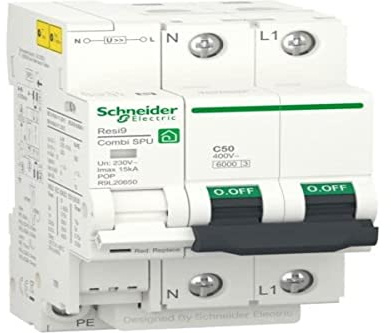 Schneider Electric Resi9 Combi SPU 1PN C 32A marca