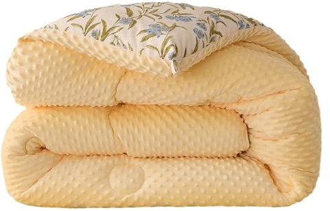 ZARBAILRE Rohe Baumwolle Sojafaser Quilt, Quilt Warme Baumwolle Quilt Kern, Ganz aus Baumwolle Gestrickt, Sojabohnen-Tröster, Verdickte Warme Sojabohnen-Steppdecke (G 180x220cm/3kg)