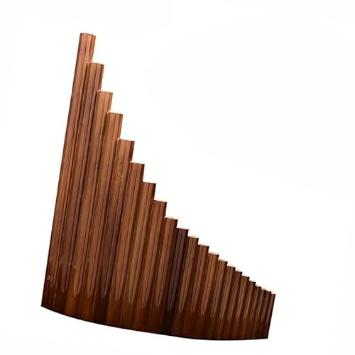 Panflöte Gewöhnliche C-Tonart 22-Pfeife Anfänger Professionelle 22-Pfeife Panflöte Nationales Musikinstrument Panflöte(C-tune)