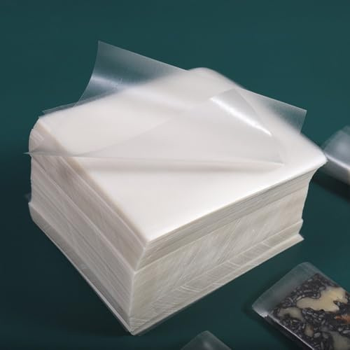 ReachMall 500 Blatt essbares Klebreispapier, Reispapier Essbar, Nougat-Papier, Handgemachtes essbares Reispapier, für Süßigkeiten, Süßigkeiten, Leckereien, für Weihnachten