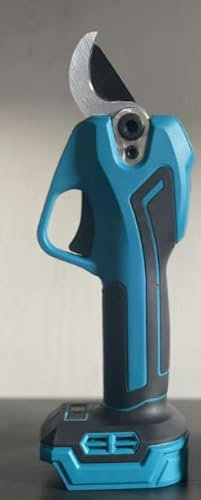 Forbici da Giardino Elettriche per Makita 18V Batteria, Forbici Potatura Brushless 600W Professionali con 2 Batterie 2000mAh, Cesoie Giardino Portatili con Contatore LED, Diametro di Taglio 20-35mm