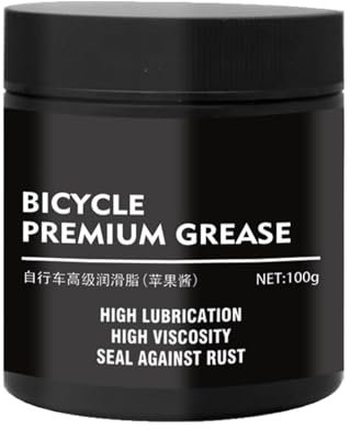Trockenkettenschmiermittel, Fahrradkettenfett | 100 ml Cycle Grease Kettenlager-Fahrradschmiermittel - Rostfreier Fahrradreiniger, langlebiges Mehrzweck-Kettenwachs für die Automobilindustrie