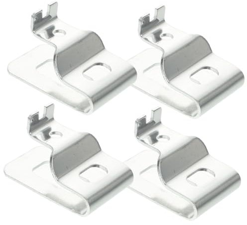 LIFKOME 4pcs Sturdy Iron Electrician Tool Belt Hooks Belt Clip Storage Hooks Replacement