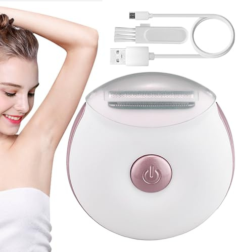 Depilatore Bikini Donna - Depilatore Elettrico Ricaricabile per Corpo Femminile | Senza Fili Impermeabile per Viaggio Appuntamento Matrimonio