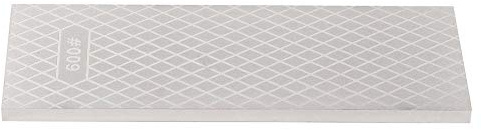 Denash Afilado de Piedra Duplica Duplicada para Amolador de Cocina 200/600 Afilador de Cuchillos de para el Hogar Use Plata 8.1x2.8x0.3in