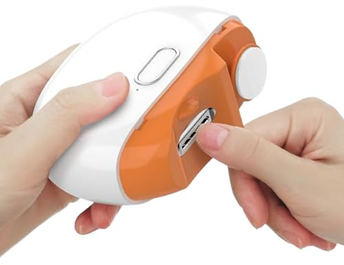 Tagliaunghie Elettrico per Unghie dei Piedi,Modellatore Unghie con Luce 2 Velocità,Strumento Per Lucidare Le Delle Mani | Adatto Per Uomini, Donne, Anziani, Bambini, Per Uso Domestico E Da Viag