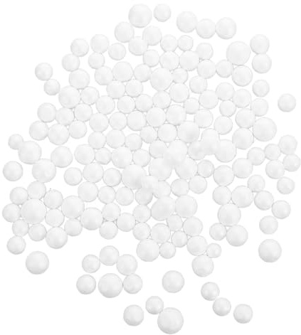 Anneome Bolitas de Espuma Pequeñas para Relleno de Muñecas y Manualidades Material Versátil para Peluches Cojines y Decoración de Jarrones Fácil Limpieza y Tacto