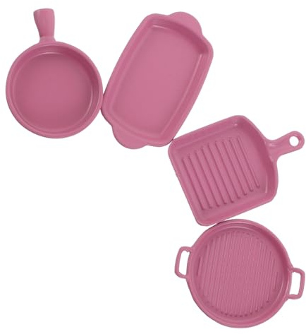 GARIOUANS Mini Piatti e Stoviglie per Casa delle Bambole Accessori Cucina in Miniatura Leggeri e Sicuri Modelli Realistici per Gioco di Ruolo e Decorazione Dollhouse Kitchen
