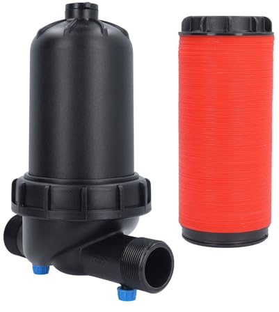 Filtre d'irrigation goutte à goutte de Type T, résistant aux UV, filtre agricole de jardinage, technologie de pulvérisation (Filtre à disque 1,5 pouces)