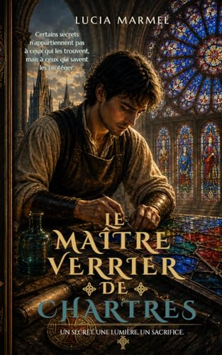 Le maître verrier de Chartres: Le secret des vitraux du Temple - Roman historique du XIIIe siècle