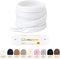 Genérico (Pack) 5 PARES Cordones Planos 120cm X 7.5mm 4 a 7 Ojales para Zapatillas Depotivas Casuales Moda para Sneakers + 9 Colores Resistentes Hechos en España CALIDAD (A - 5x Blanco)