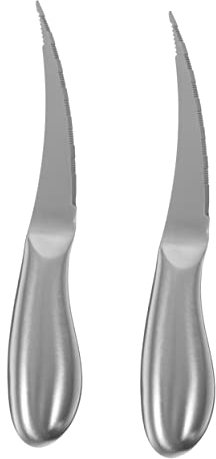 OUNONA 2pezzi Taglierina per Pulizia della Lenza dei Gamberi Strumento per Pulizia dei Gamberi di Taglialegna per Gamberetti Resistenti in Acciaio Inossidabile