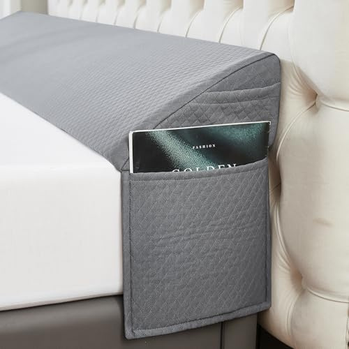 SWTMERRY Coussin cale de lit pour tête de lit, cale de matelas pour combler les espaces, coussin de dossier confortable pour dormir, 137 x 25 x 15 cm