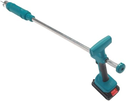 Generic Outil de Traction de Mauvaises Herbes électriques Haute Performance pour Le Patio de Pelouse de Jardin 21V Poignée Réglable à Batterie Conception Légère pour Le Travail Debout (Prise UE)