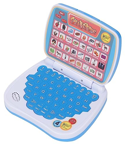 Fdit Computadora Portátil para Niños Pequeños, Juguete, 5 Modos de Aprendizaje, Computadora Portátil para Niños en Edad Preescolar, Aprendizaje Educativo