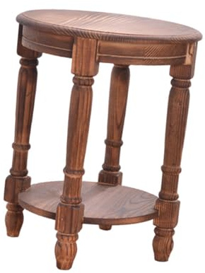 QUXVUIS Tabouret en Bois Rond Rustique pour Plantes, Support pour jardinière, piédestal pour décoration de Jardin, Petite Statue, etc, Marron Clair, 25x20cm