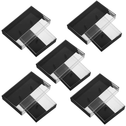 TIKODIDA Porta Cassette Musicali Custodie Protettive Resistenti e Confortevoli in Plastica Ps 10 Pezzi Design Retrò per Conservazione di Nastri Audio