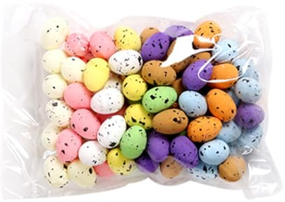 Kalttoy Eierstreuer, bunter Schaumstoff, selbstbemalende Eier, Rhythmus Lernspielzeug, Geschenke, Gastgeschenk für Kinder, frühe Entwicklung, Feiertagsdekoration, Ostereier Dekoration