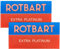 Rotbart Extra Platinum - Double Edge Rasierklingen für Rasierhobel | Klingen für die klassische Nassrasur (2 x 5 Stück)