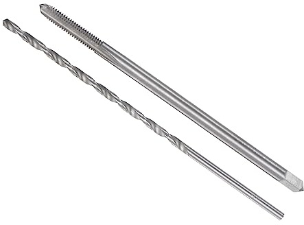 CoCud Macho y Taladro Juego M4 x 0.7 Rosca 150mm L Macho 4mm D 1 Juego