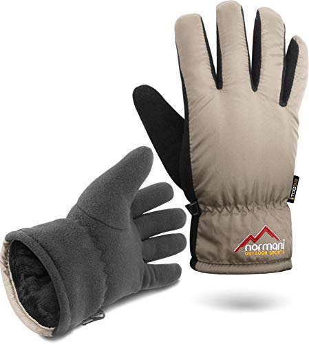 normani Herren Winter Thermo Handschuhe mit Fleece extrem hoher TOG-Wert 9.8 bis -10°C