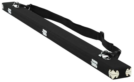 Étui pour Archet de Violon, Boîte de Transport pour Archet de Violon de Protection en Cuir à Rembourrage Souple avec une Seule Bandoulière Réglable