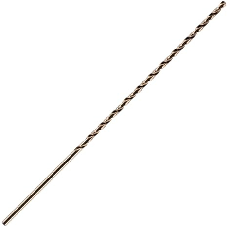 8mm x 265mm Flute x 390mm XXXL Long Series HSS Cobalt Jobber Drill Bit | For Stainless Steel, Hard Metals, Aluminium, Cast Iron, Copper. DIN1869-III Twist Drill Bit. Extra Extra Long Series
