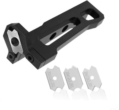 Pialla manuale per la lavorazione del legno con finitura smussata liscia utilizzando lame R1/R2/R3 (lama R1+ R2+R3)