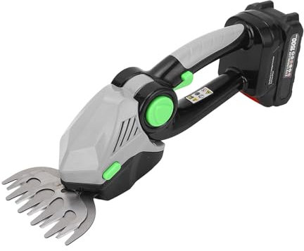 Couverture à la Main, Ciseaux d'herbe électrique 1,5 AH Batterie Rechargeable Transition Transparente 22000 TR/Min pour la Cour (Prise UE)