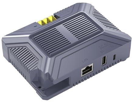 Xanorrg Convertitore Gigabit Ethernet 12V 200W Adatto per Prese Parabole Satellitari E Kit Convertitori Progettazione L'installazione