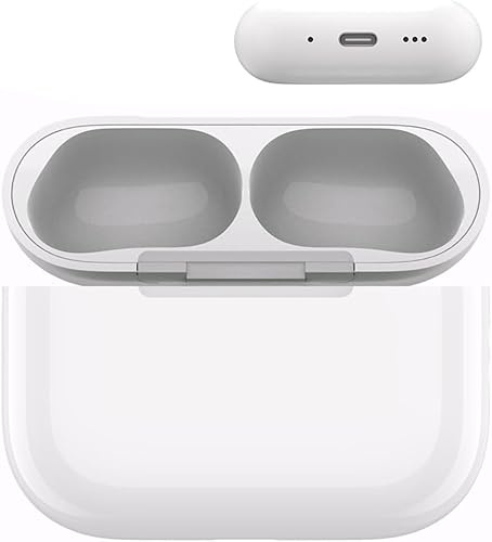 Yiko USB-C Carcasa de Carga inalámbrica Compatible para Air Pod Pro 3(2025), Estuche de 450 mAh generación con botón Bluetooth para emparejamient