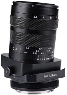 Compatibile for Nikon Z Sony E Canon RF Fuji XF L-Mount 85mm F2.8 Full Frame Macro Tilt Obiettivo con messa a fuoco manuale(Fuji XF)