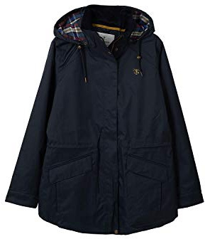 LightHouse Kendal Women's Raincoat - Waterproof Windproof Jacket with Detachable Hood - Nightshade - 12