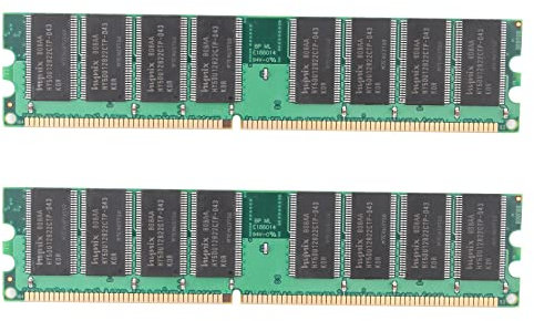 ZHIZAIHU 2X DDR 1GB PC Memoria RAM DDR1 Desktop PC3200 400MHz 184 Pin Non-ECC Computer Memoria Module