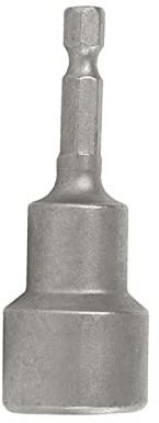 Broca de destornillador de 7 mm, broca de llave hexagonal métrica, vástago hexagonal de 1/4 pulgadas, longitud de 65 mm, tuercas de impacto de cambio rápido