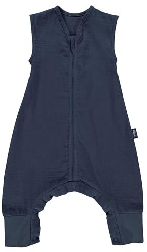 Alvi Sleep-Overall Light Poseidon - Blau 100cm
