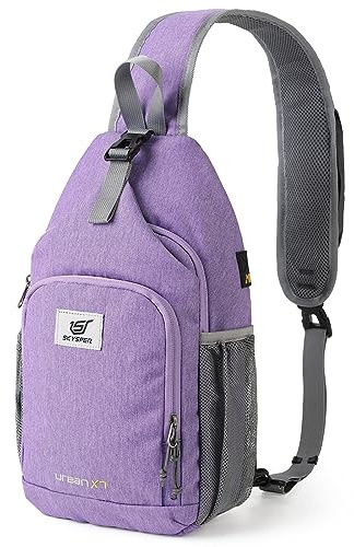 SKYSPER Brusttasche Schultertasche Herren Sling Bag Klein Crossbody Bags | Männer Männer Damen Leicht Umhängetasche Wandern Outdoor Reisen, URBANX7 Brusttaschen