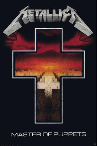 empireposter Metallica - Master of Puppets Album - Heavy Metal, Hard Rock - Poster Druck 61x91,5