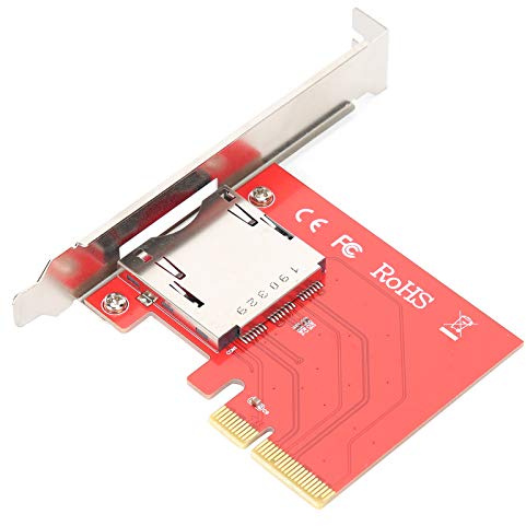 Lector de Tarjetas PCI-E, Adaptador PCI-E de 16 Gbps, Módulo de Placa Convertidor de Lector de Tarjetas CF Plug and Play CF201 para una Transferencia Rápida de Imágenes Raw y