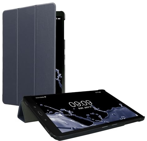 kwmobile Funda Compatible con Samsung Galaxy Tab A 10.1 (S-Pen) (2016) - Carcasa de Cuero sintético con Tapa magnética y Soporte para Tablet
