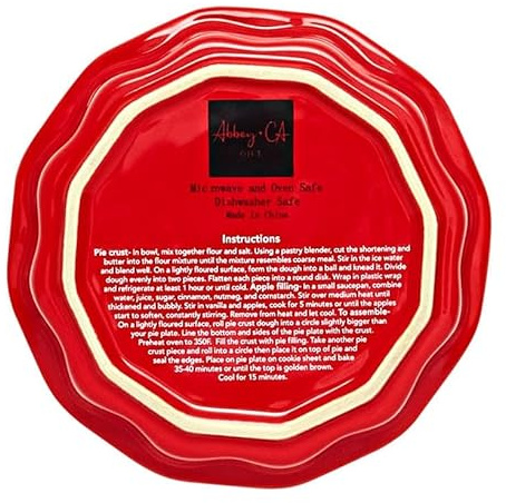 The Lakeside Collection Pie for 2 Plates - Apple