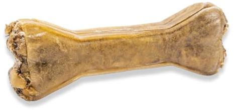 GUSTO PETS Kauknochen für Hund mit Insektenprotein 12 cm - 100% Natürlicher Hundeknochen, reich an Biotin, unterstützt Fell & Immunsystem, Ergänzungsfuttermittel für Hunde, Hergestellt in der EU