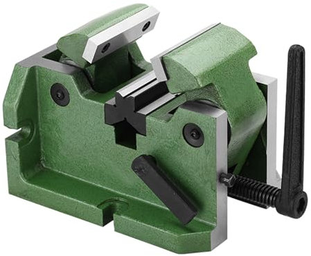 OABIWEGH Heavy Duty V-type Pipe Vice For Clamping Round Workpieces, 3 Inch/4 Inch cast iron Bench Vise Workbench Flat Vise, For Metalworking Repairs And Fabrication(Size:3Inch)