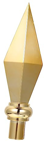 TOBBOMEY Flag Pole Stand Aluminum Alloy Decorative Topper for Hotel Conference Flag Head Post