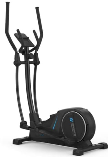 Ellipsentrainer für den Heimgebrauch, geräuscharmer Crosstrainer, Design mit Zwei Griffen, Einstellbarer magnetischer Widerstand, LCD-Display